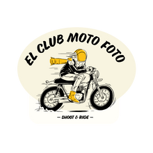 Load image into Gallery viewer, El Club Moto Foto Sticker