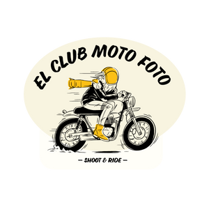 El Club Moto Foto Sticker