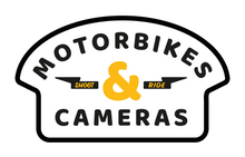 Load image into Gallery viewer, Motorbikes and Cameras Sticker