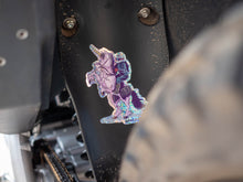 Load image into Gallery viewer, Unicorn Bike Sticker - Sparkly