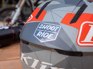 Shoot & Ride Mini Sticker