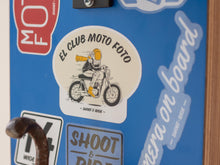 Load image into Gallery viewer, El Club Moto Foto Sticker