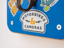 Load image into Gallery viewer, Motorbikes and Cameras Sticker