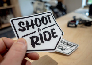 Shoot & Ride Heavy Duty Sticker