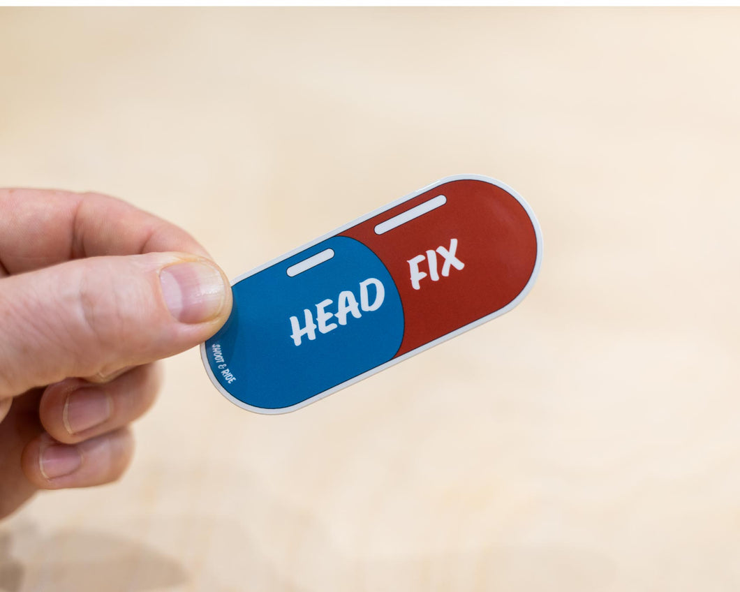 Head Fix Sticker